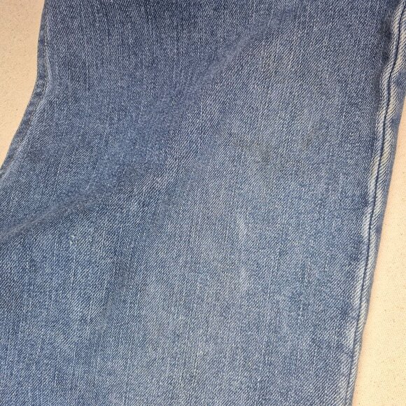 Signature Levi Strauss Women's Stretch Mid-Rise Slim Blue Jeans Sz 40/28 VINTAGE - Picture 6 of 11